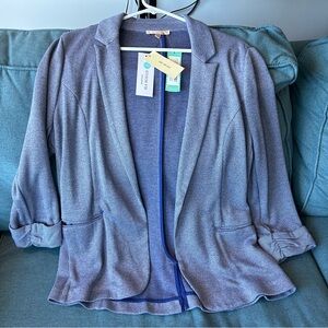 Skies Are Blue soft knit blazer